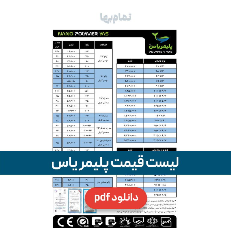 لیست قیمت نانو پلیمر یاس